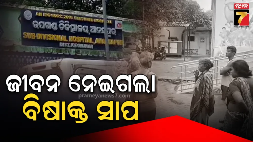 ଶୋଇଥିବା-ବେଳେ-ଦଂଶିଲା-ବିଷାକ୍ତ-ସାପ,-ଚାଲିଗଲା-ମାଆ-ପୁଅଙ୍କ-ଜୀବନ