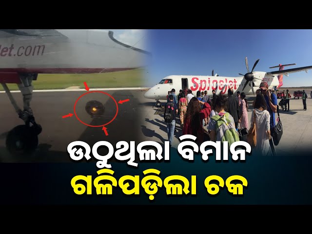 ଗୁଜରାଟରୁ-ମୁମ୍ବାଇ-ପାଇଁ-ଟେକଅଫ-କରୁଥିଲା-ପ୍ଲେନ,-ରନୱେରେ-ଗଳିପଡିଲା-ଚକ-||-knews-odisha