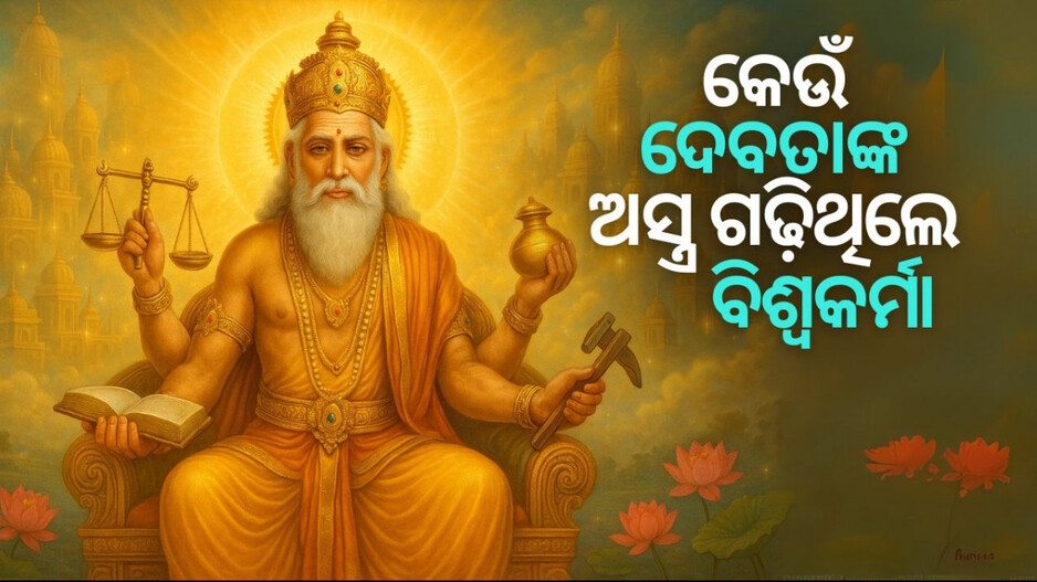 lord-vishwakarma:-କେଉଁ-କେଉଁ-ଦେବତାଙ୍କ-ପାଇଁ-ଅସ୍ତ୍ର-ତିଆରି-କରିଛନ୍ତି-ଦେବଶିଳ୍ପୀ-ବିଶ୍ଵକର୍ମା
