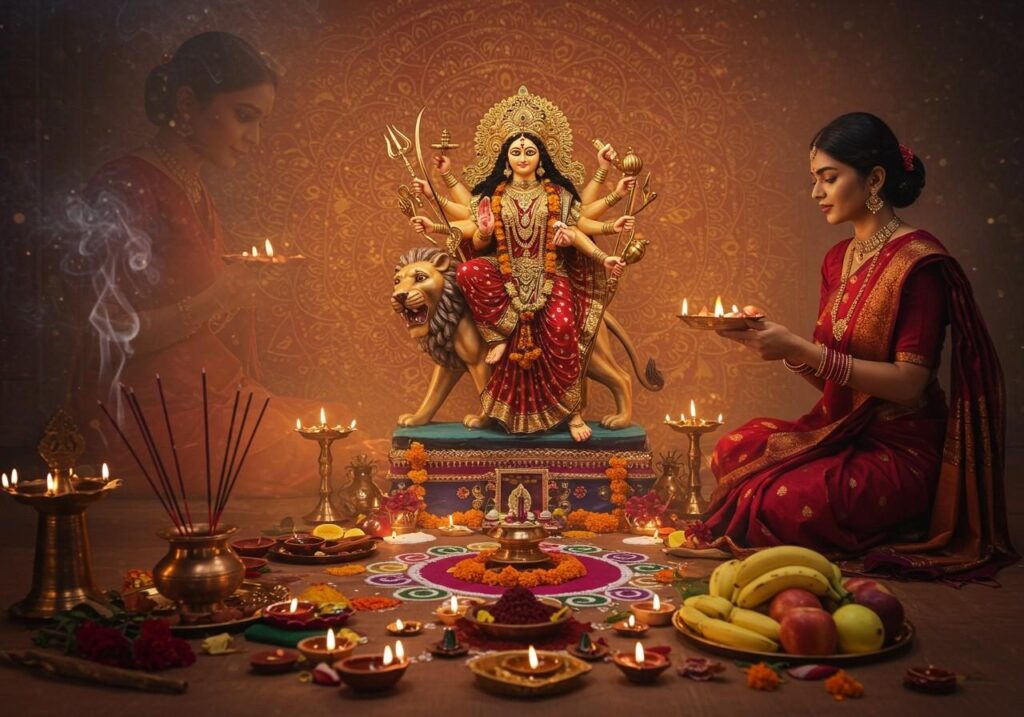 ଏଥର-୧୦-ଦିନ-ନବରାତ୍ରୀ-ପାଳନ,-ଜାଣନ୍ତୁ-କେଉଁ-ବାହାନରେ-ଆସିଛନ୍ତି-ମା’,-କେତେ-ମିଳିବ-ଶୁଭଫଳ