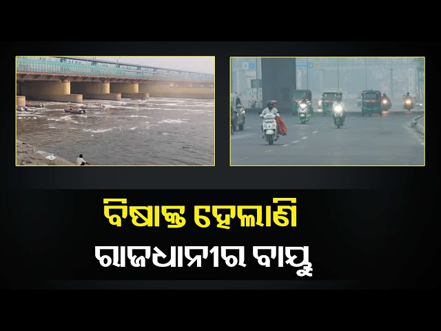 ସ୍ୱାସ୍ଥ୍ୟ-ପାଇଁ-ବିପଜ୍ଜନକ-ହୋଇଯାଇଛି-ଦିଲ୍ଲୀର-ବାୟୁ,-ଯମୁନା-ନଦୀରେ-ଭାସୁଛି-ଧଳା-ଫେଣ-||knews-odisha