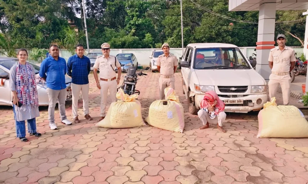 ରେଡ୍‌ରେ-୧୫୦-କେଜିରୁ-ଅଧିକ-ଗଞ୍ଜେଇ-ଜବତ,-ବାହାର-ରାଜ୍ୟକୁ-ଚାଲାଣ-ହେଉଥିଲା