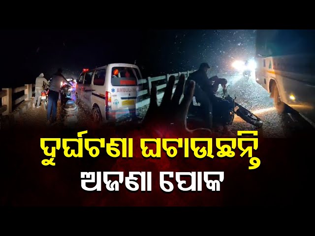 ଯାଜପୁରରେ-ନଦୀ-ପୋଲ-ଉପରେ-ଉଡ଼ି-ଆସୁଛନ୍ତି-ପୋକ,-ଘଟୁଛି-ଦୁର୍ଘଟଣା-||-knews-odisha