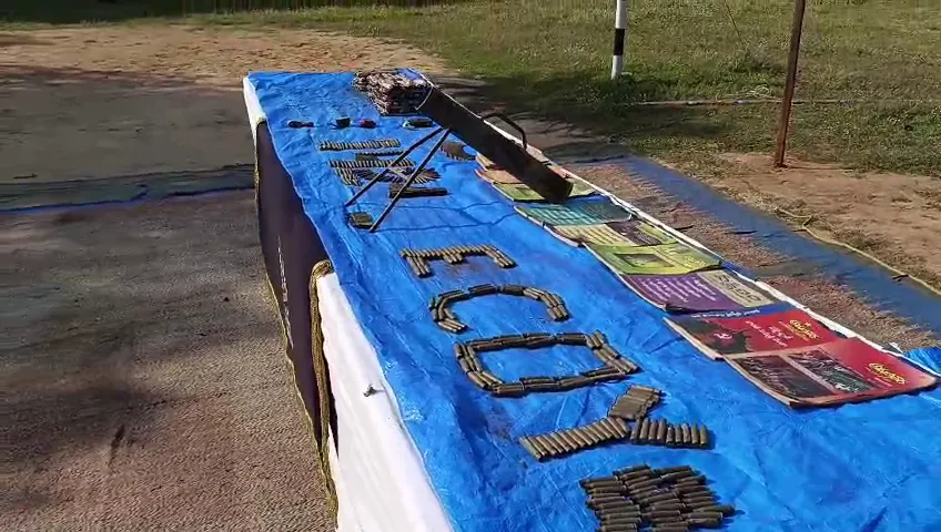 ମାଲକାନଗିରି-କାଲିମେଳାରେ-ମାଓ-ଡମ୍ପ-ଠାବ,-ମିଳିଲା-୧୫୦-ରାଉଣ୍ଡ-ଅଫୁଟା-ଗୁଳି-ସହ-ବ୍ୟାପକ-ନକ୍ସଲ-ସାମଗ୍ରୀ-ଜବତ