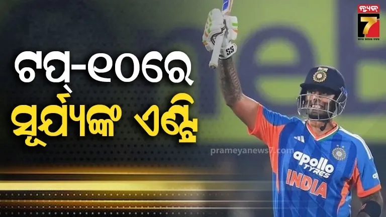 icc-ranking:-ଟି-୨୦ରେ-ଟପ୍-୧୦ରେ-ସୂର୍ଯ୍ୟକୁମାରଙ୍କ-ଏଣ୍ଟ୍ରି,-ଅଭିଷେକ-ନମ୍ବର-୧