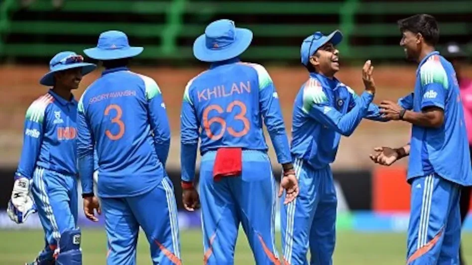 u19-world-cup:-ପାକିସ୍ତାନକୁ-ଧୂଳି-ଚଟାଇଲା-ଭାରତ,-ସେମିଫାଇନାଲ୍‌ରେ-ଆଫଗାନିସ୍ତାନ-ସହ-ମୁକାବିଲା