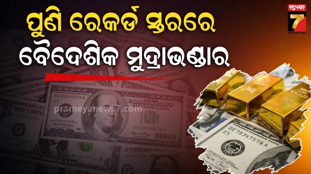 ଉଛୁଳିଲା-ବୈଦେଶିକ-ମୁଦ୍ରାଭଣ୍ଡାର,-ପୁଣି-ଛୁଇଁଲା-ରେକର୍ଡ-ସ୍ତର