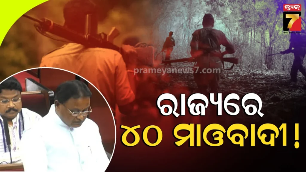 ରାଜ୍ୟରେ-ଆକ୍ଟିଭ-ଅଛନ୍ତି-୪୦-ମାଓବାଦୀ,-ଛୋଟ-ଛୋଟ-ଦଳ-ହୋଇ-କାମ-କରୁଛନ୍ତି-ମୁଖ୍ୟମନ୍ତ୍ରୀ