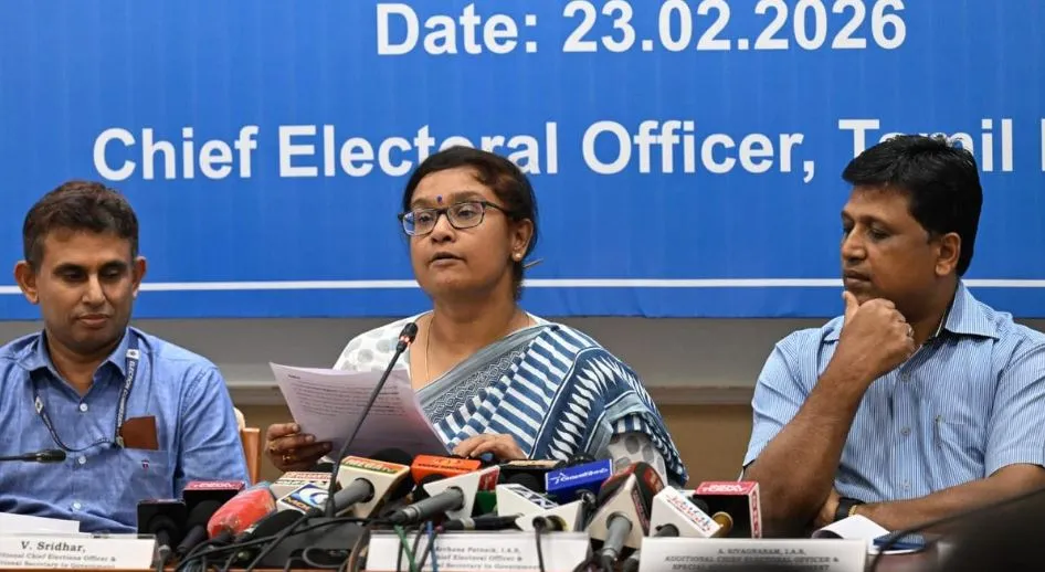 tamil-nadu-sir:-ସ୍ୱତନ୍ତ୍ର-ସଂଶୋଧନ-ପରେ-ତାମିଲନାଡୁର-ଚୂଡ଼ାନ୍ତ-ଭୋଟର-ତାଲିକା-ଜାରି-କଲେ-ନିର୍ବାଚନ-ଅଧିକାରୀ