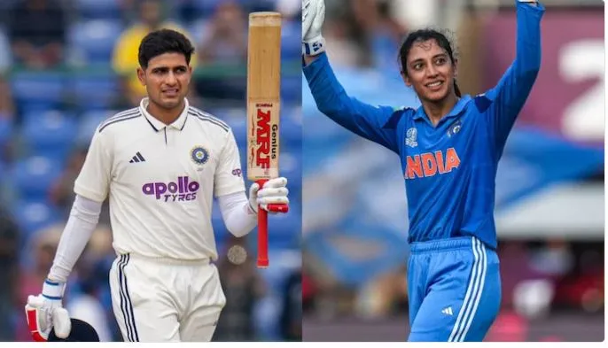 naman-awards-2026:-ବିସିସିଆଇ-କ୍ରିକେଟର-ଅଫ୍‌-ଦ-ଇଅର-ହେଲେ ଶୁଭମନ-ଗିଲ-ଓ-ସ୍ମୃତି-ମନ୍ଧାନା
