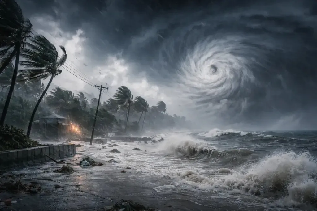 cyclone-narelle-hits-australia:-୧୦୦-ବର୍ଷରେ-ଥରେ-ଆସୁଥିବା-ମହାବାତ୍ୟା-‘ନାରେଲ୍’,-୨୨୫-କିମି-ବେଗରେ-ଅଷ୍ଟ୍ରେଲିଆ-ଉପକୂଳ-ମୁହାଁ