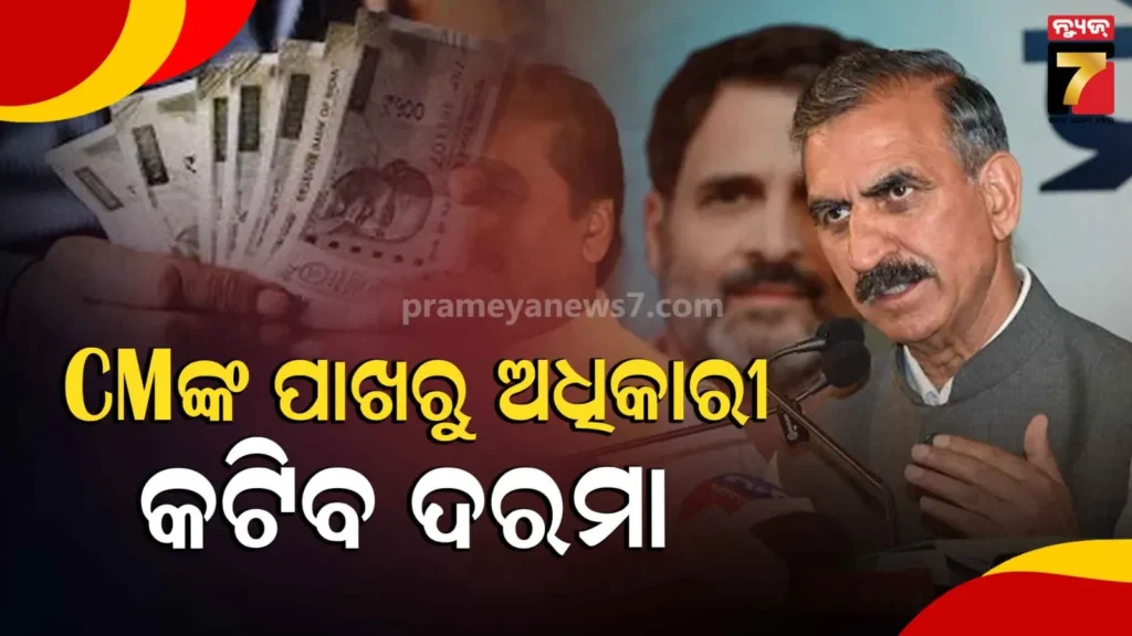 himachal-budget:-ହିମାଚଳ-ସରକାରଙ୍କ-ବଡ଼-ନିଷ୍ପତ୍ତି,-ଅଧା-ଦରମା-ନେବେ-ମୁଖ୍ୟମନ୍ତ୍ରୀ