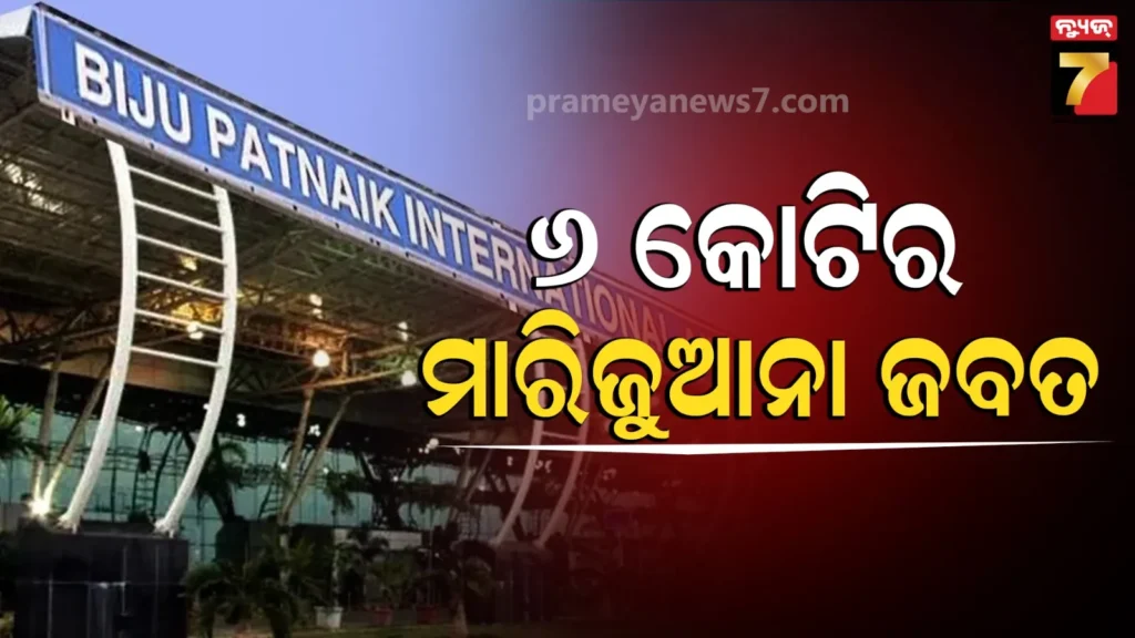 ୬-କୋଟି-ଟଙ୍କାର-ମାରିଜୁଆନା-ଜବତ,-ବ୍ୟାଙ୍କକରୁ-ଭୁବନେଶ୍ୱର-ହେଉଥିଲେ-ଚାଲାଣ