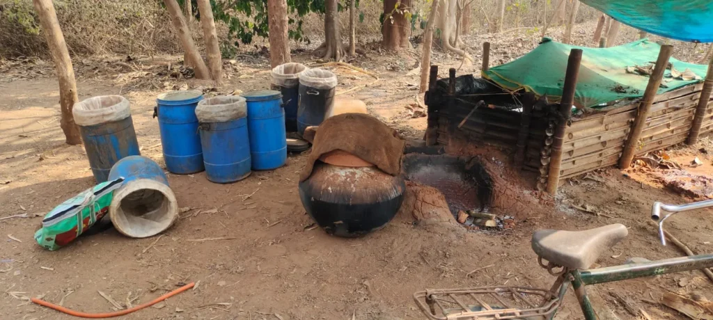 ଅବକାରୀ-ବିଭାଗର-ବଡ଼-ଚଢ଼ାଉ:-୭୦୦-ଲିଟର-ଦେଶୀ-ମଦ-ଓ-୮୬୫୦-ଲିଟର-ମହୁଲ-ପୋଚ-ଜବତ,-୩-ଗିରଫ