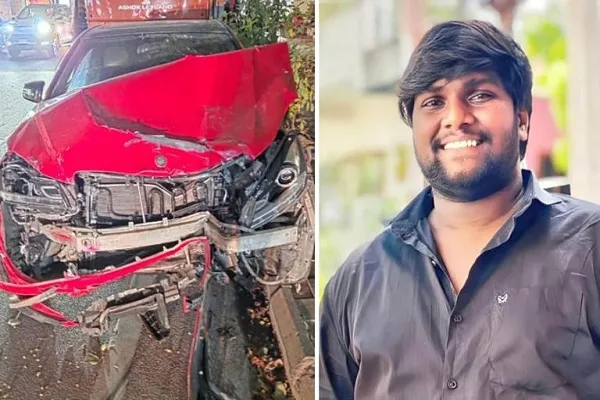 ବ୍ରିଜ-ଉପରେ-ଛିଡ଼ା-ହୋଇ-ପଟୋ-ଉଠାଉଥିଲେ-ଦମ୍ପତି,-ଦ୍ରୁତ-ଗତିରେ-ଆସି-ମାଡ଼ିଗଲା-ମର୍ସିଡିଜ୍